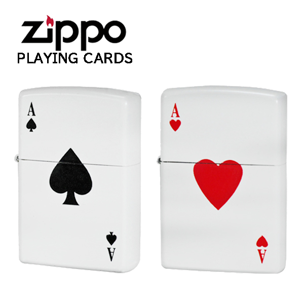 ジッポー プレイングカード ライター ZIPPO PLAYING CARDS トランプ スペード ハート ZIP-P-CARDS-200｜1more