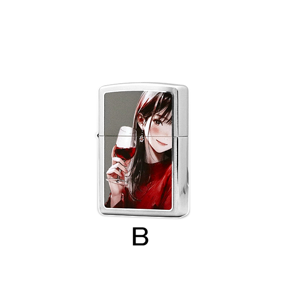 ジッポー お酒を飲む女性シリーズ ライター メンズ A/B/C お酒を飲む女性 SO-KA SO-KB SO-KC | ZIPPO | 02