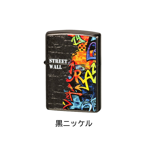 ZIPPO（ジッポー） ストリートウォール ライター メンズ 銀バレル/真鍮 