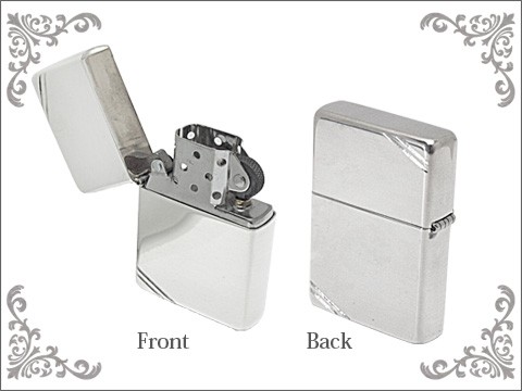 ZIPPO ジッポ オイルライター 純銀 STERLING SILVER ハイポリッシュ