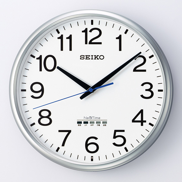 SEIKO セイコークロック   ホワイト  掛時計 スマホ Bluetooth 連動 ZS253S｜1more