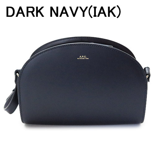 並行輸入品 A.P.C. APC アーペーセー ショルダーバッグ レディース DEMI LUNE PXAWV F61048 デミ ルーン クロスボディバッグ ハーフムーン 半月型 レザーの画像