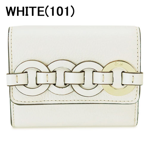 10%OFF Chloe - クロエ CHLOE 財布 レディース 三つ折り財布 WHITE の