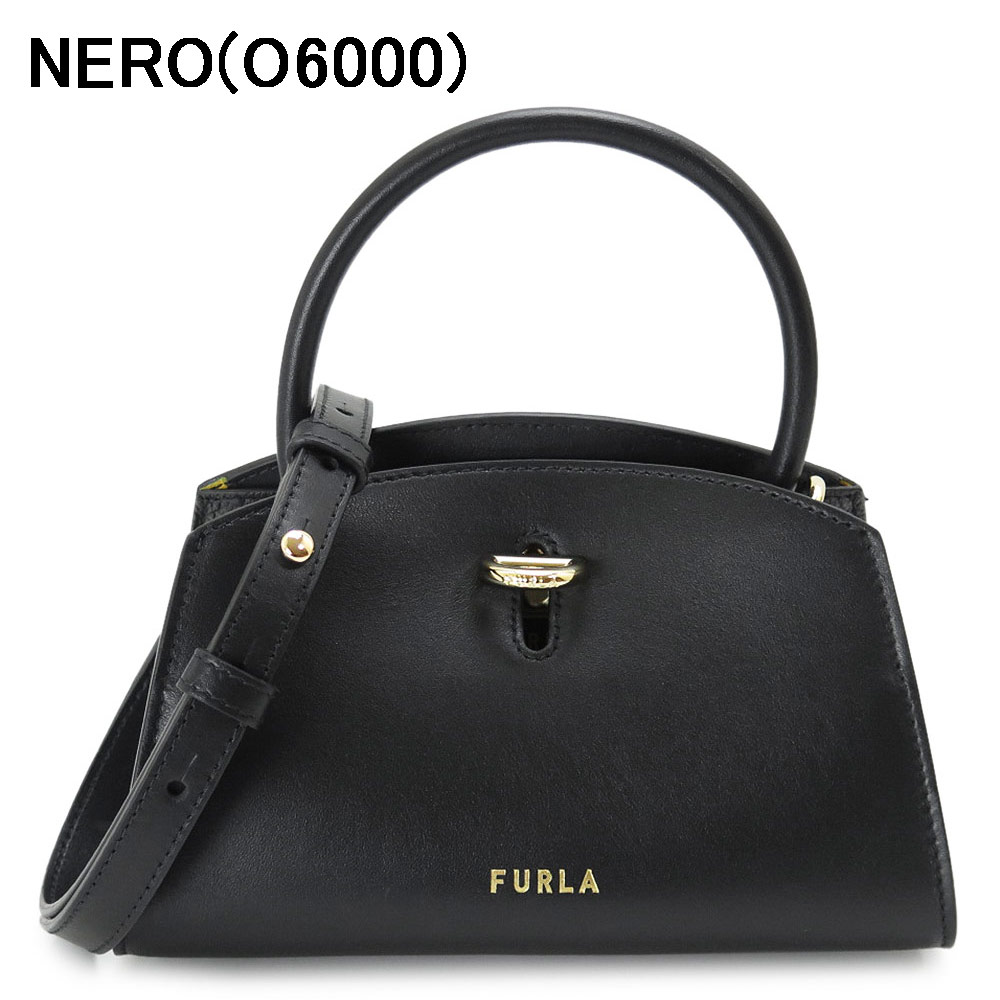 フルラ ハンドバッグ ミニ レディース GENESI WB00869 BX0053 ジェネシ トートバッグ ショルダーバッグ レザー FURLA