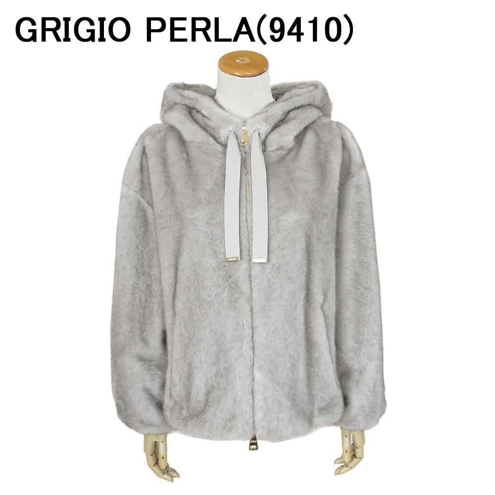 並行輸入品 ヘルノ ファージャケット レディース ボンバージャケット アウター フェイクファー エコファー GI000318D 12739 HERNOの画像
