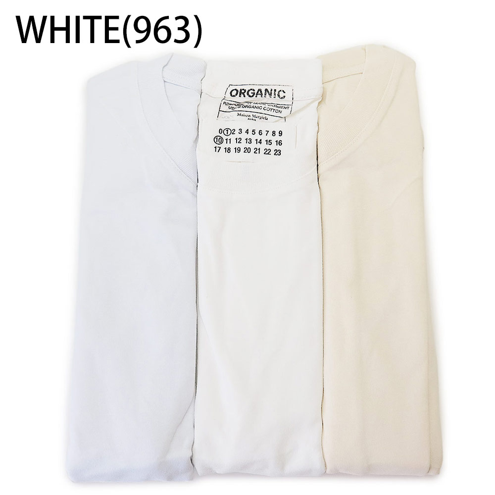 メゾンマルジェラ 3枚セット Tシャツ S50GC0687 S23973 半袖 