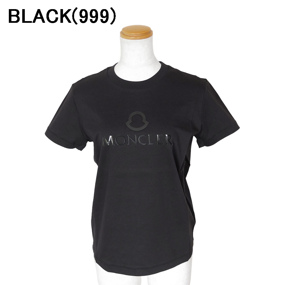 モンクレール Tシャツ レディース 8C00006 809CR クルーネック ロゴ 半袖