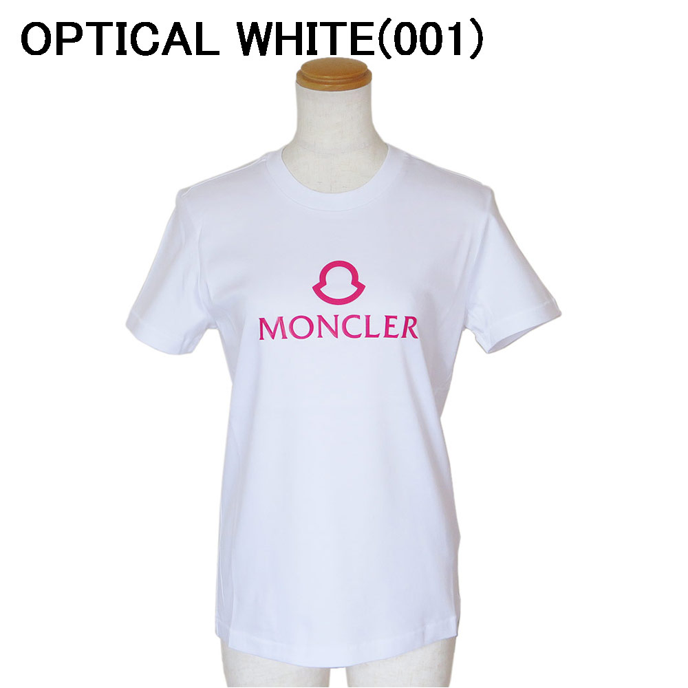モンクレール Tシャツ 半袖 レディース 8C00006 809CR クルーネック ロゴ