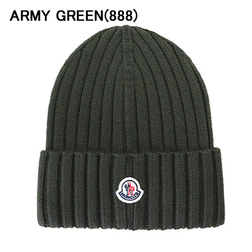 MONCLER ニット帽　新品未使用タグ付き　羊毛、カシミア混 MONCLER ニット帽 新品未使用タグ付き 羊毛、カシミア混