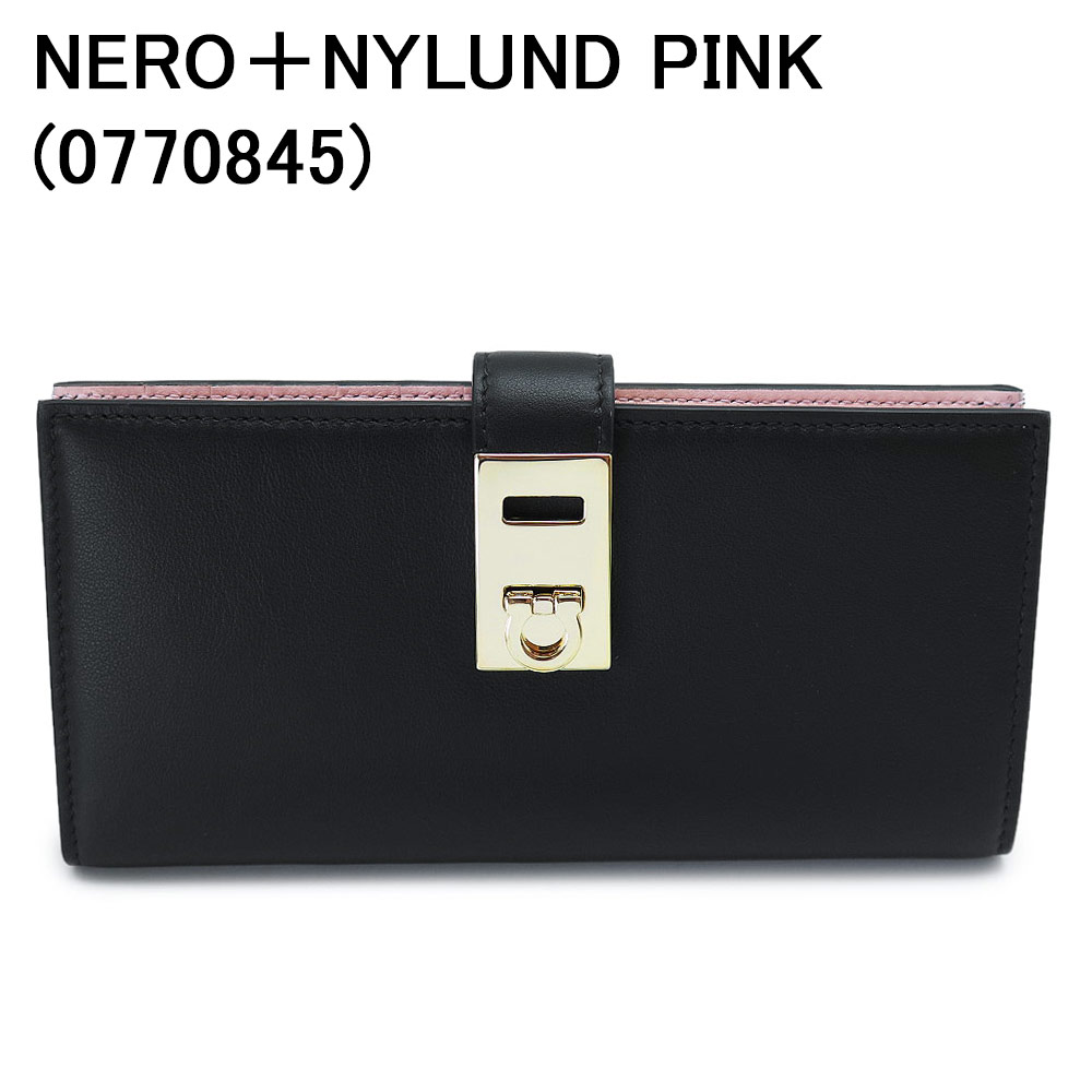 ✨極美品✨ Ferragamo 長財布 ガンチーニクロジャー ガンチーニ 刻印