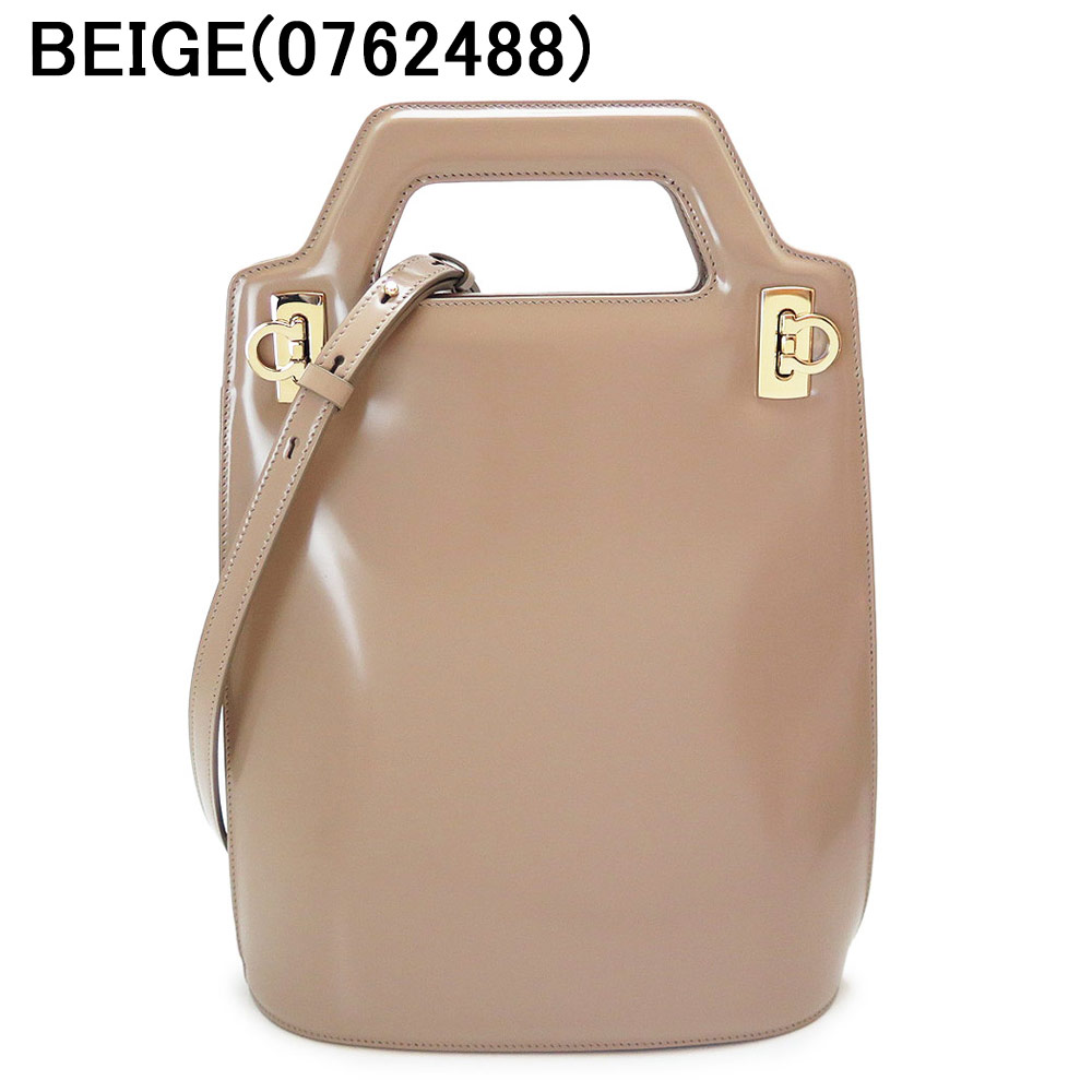 フェラガモ ハンドバッグ レディース WANDA 213483 トップハンドルバッグ ショルダーバッグ ガンチーニ FERRAGAMO 760350  762488