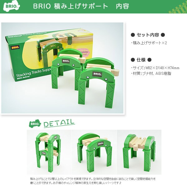 BRIO(ブリオ) 知育 木製おもちゃ 電動車両 58個 まとめ売り BRIO ブリオ 積み上げサポート 33253 おもちゃ 追加パーツ 名