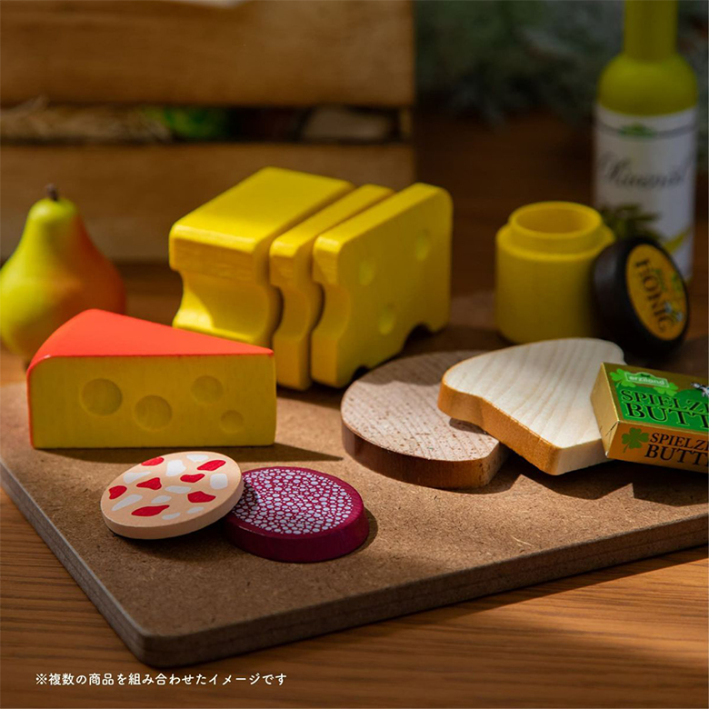 Erzi（エルツィ） チーズアソート ままごと チーズセット 木箱入り