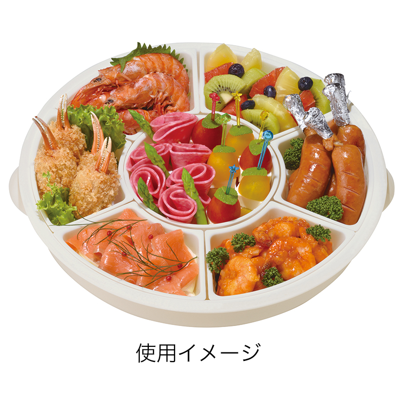 キッチンメイト 回転オードブルトレー HC-0027 調理器具 調理用品