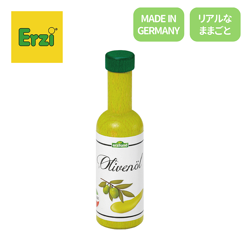 Erzi（エルツィ） オリーブオイル ままごと 木製 スリムボトル 827291