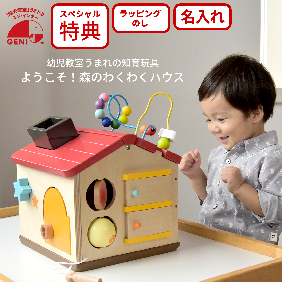 エド・インター（Ed・Inter） GENI ようこそ森のわくわくハウス 木製