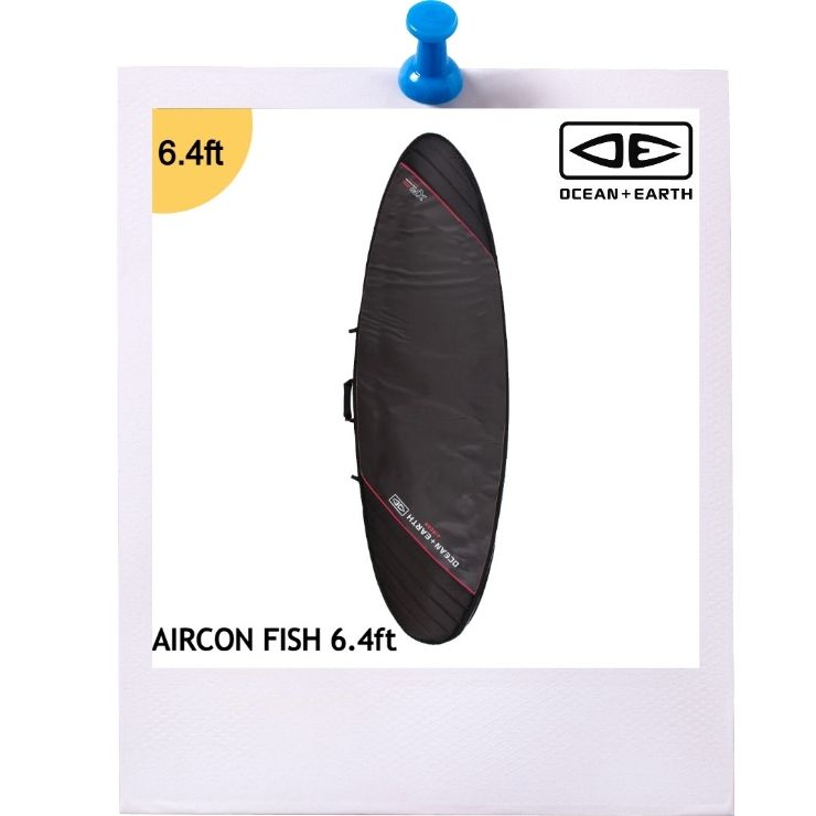 OCEAN&EARTH サーフボード ハードケース AIRCON SHORT BOARD 6ft