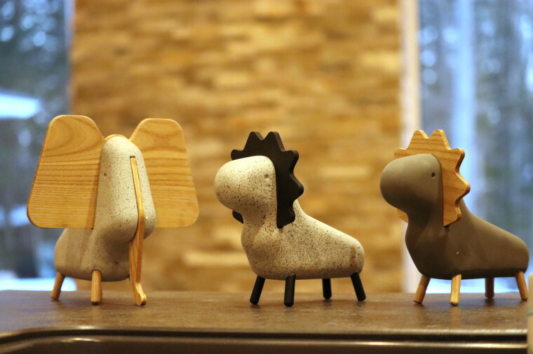 デンマーク・Korridor Designのかわいい【コンクリートアニマル