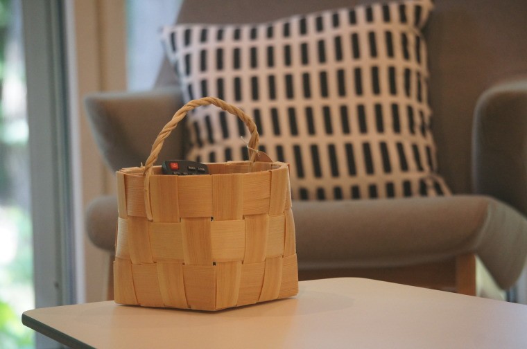 パイン材　北欧カゴ 北欧の木工品】北欧で育つ上質なパイン材を使った、ハンドメイド