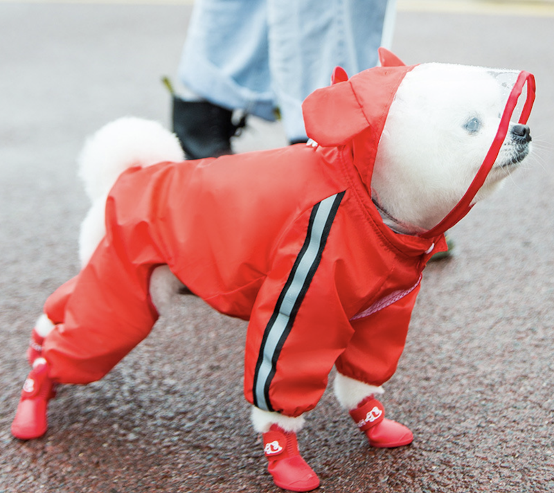 犬 レインコート カッパ 小型犬 中型犬 大型犬 ポンチョ 着せやすい 犬用 雨具 いぬ イヌ