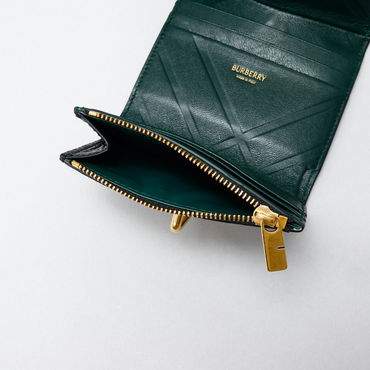 BURBERRY バーバリー 3つ折財布 ブラック BLACK 財布 ロッキング