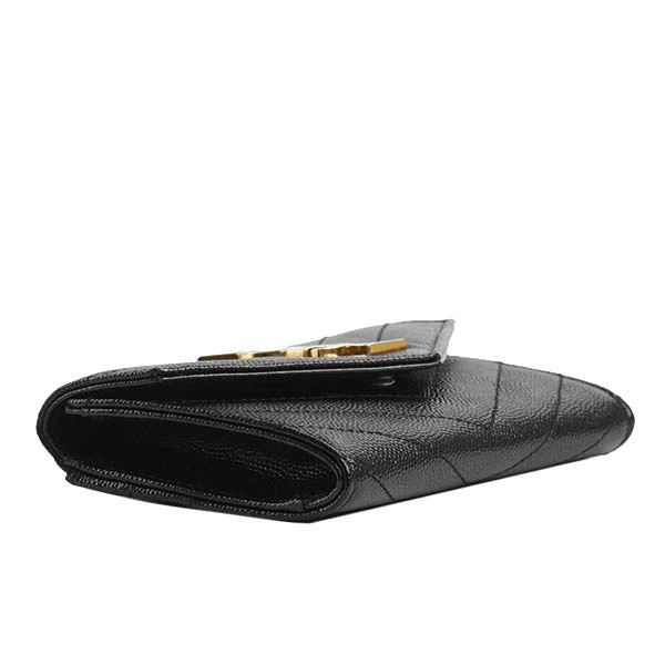 未使用　イブサンローラン　カードケース　ブラック　レザー　名刺入れ　IDケース サンローラン SAINT LAURENT カードケース 名刺入れ 469338BTY7N