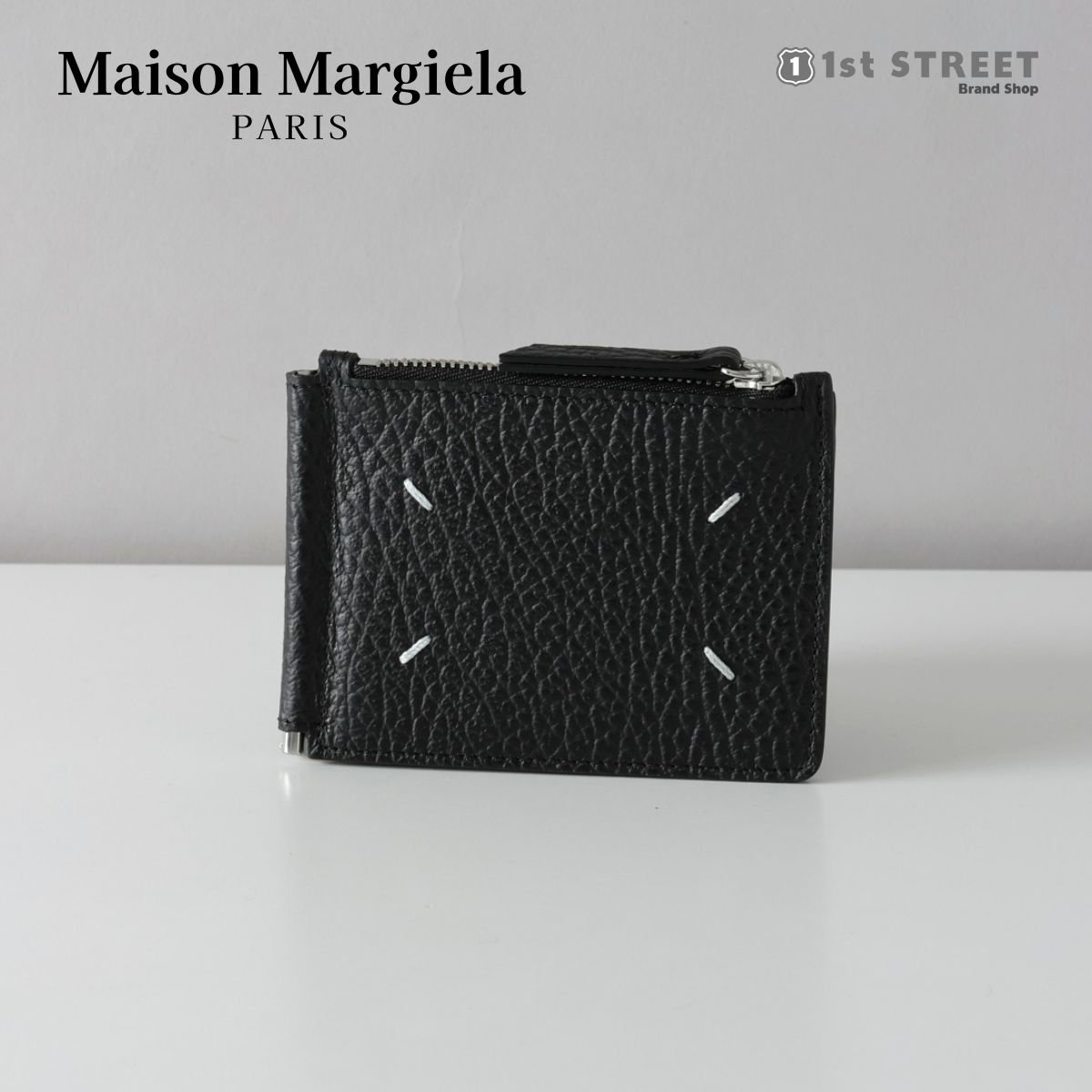 メゾン マルジェラ MAISON MARGIELA クリップウォレット ブラック 財布 