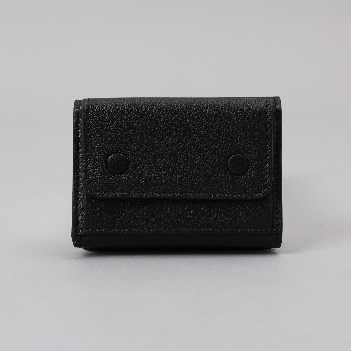 新品同様　メゾンマルジェラ　3つ折り財布　コンパクトウォレット　ブラック　co5 Maison Margiela メゾン マルジェラ MAISON MARGIELA 3つ折り
