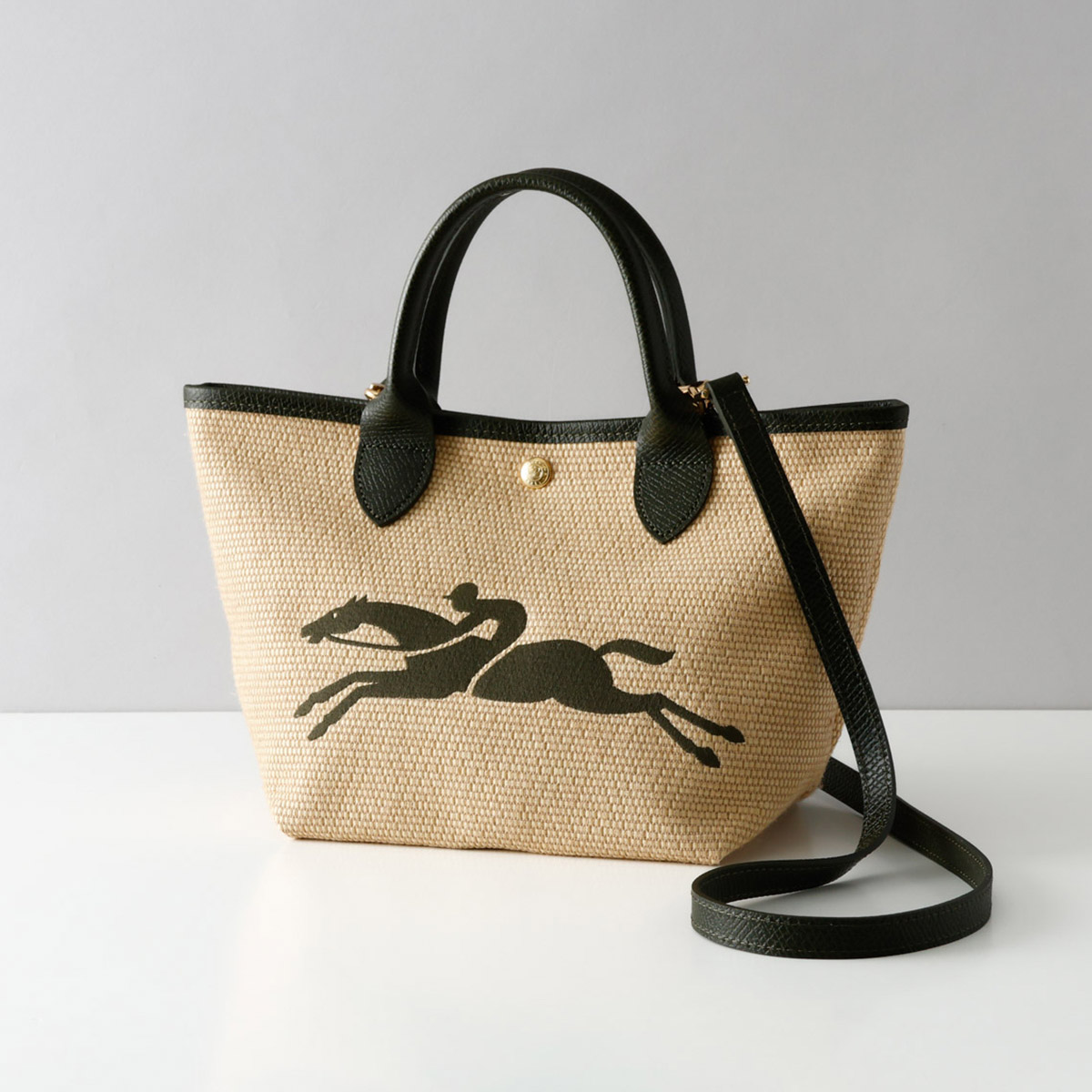 LONGCHAMP ロンシャン ハンドバッグ かごバッグ ショルダー