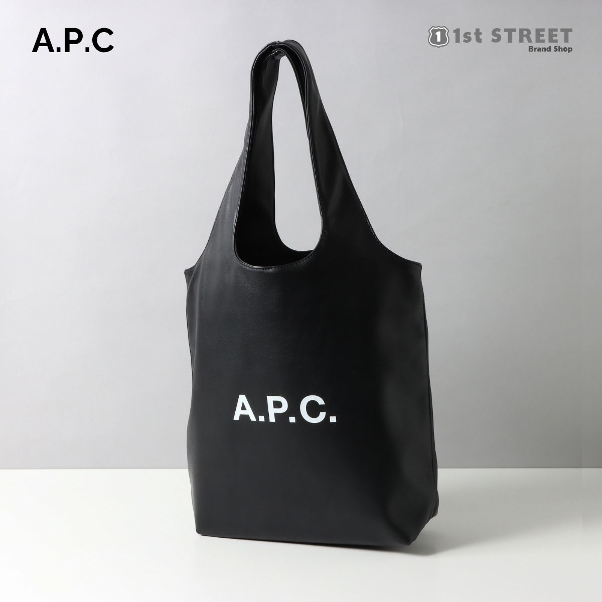 アーペーセー A.P.C. トートバッグ スモール ハンドバッグ ロゴトート