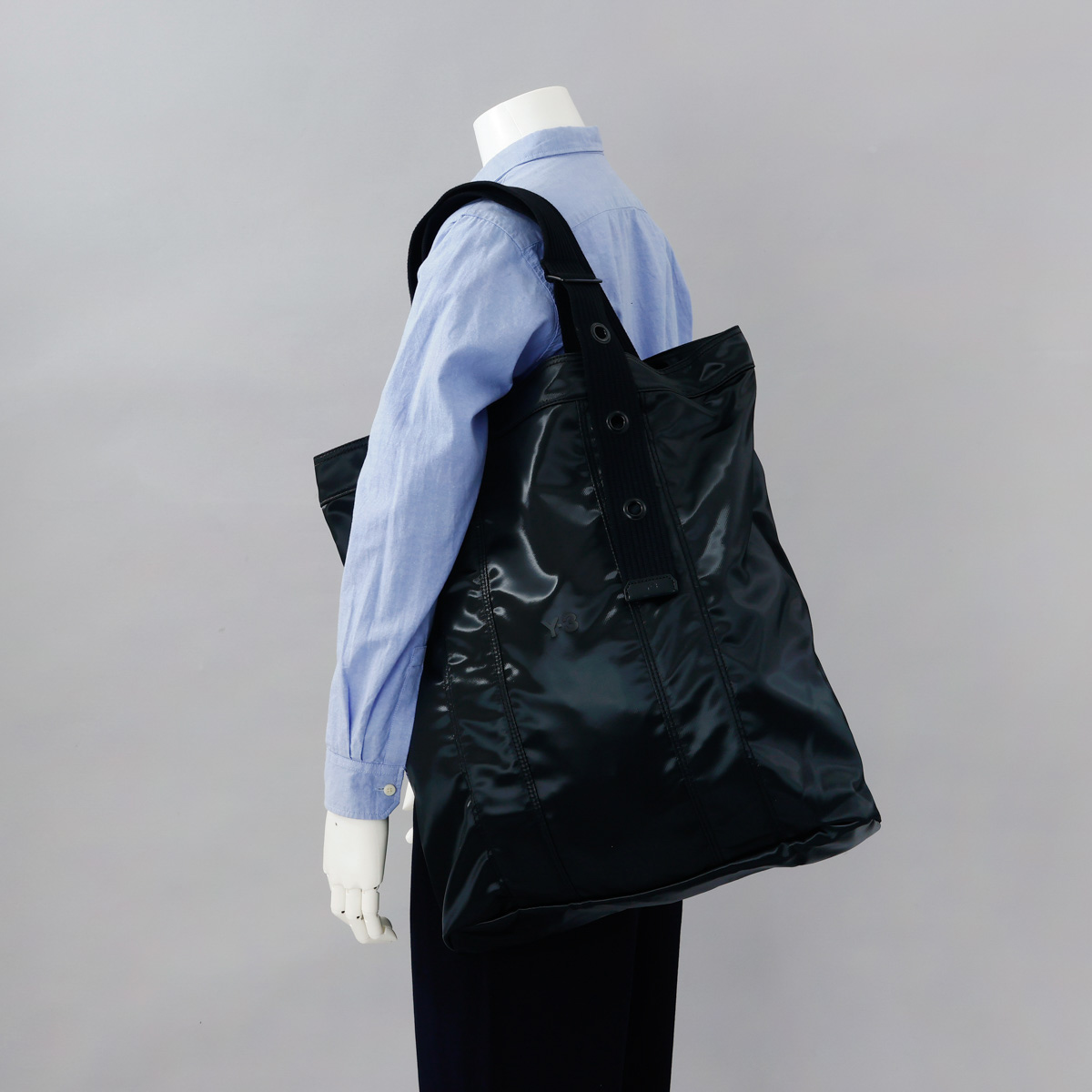 Y-3　ワイスリー　トートバッグ　黒　ヴィーガンレザー　大容量　ユニセックス 楽天市場】ワイスリー y-3 トート LUX TOTE IZ2326 トートバッグ