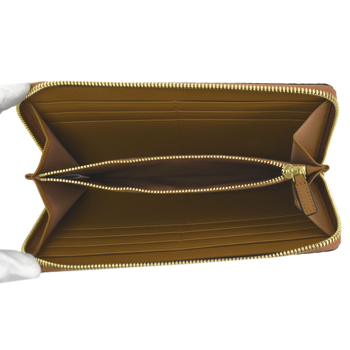 MCM 長財布 キャメル MCM エムシーエム ラウンド長財布 COGNAC コニャック キャメル