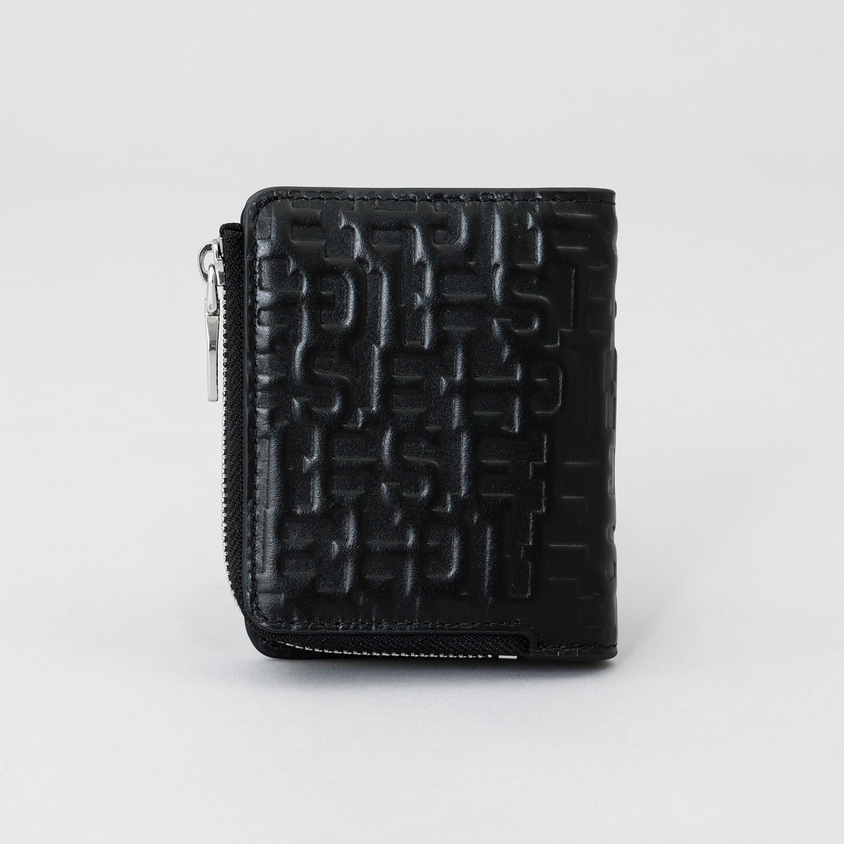 DIESEL ブラック コインケース T8013 ディーゼル DIESEL Dプラーク ロゴ コインケース カードケース