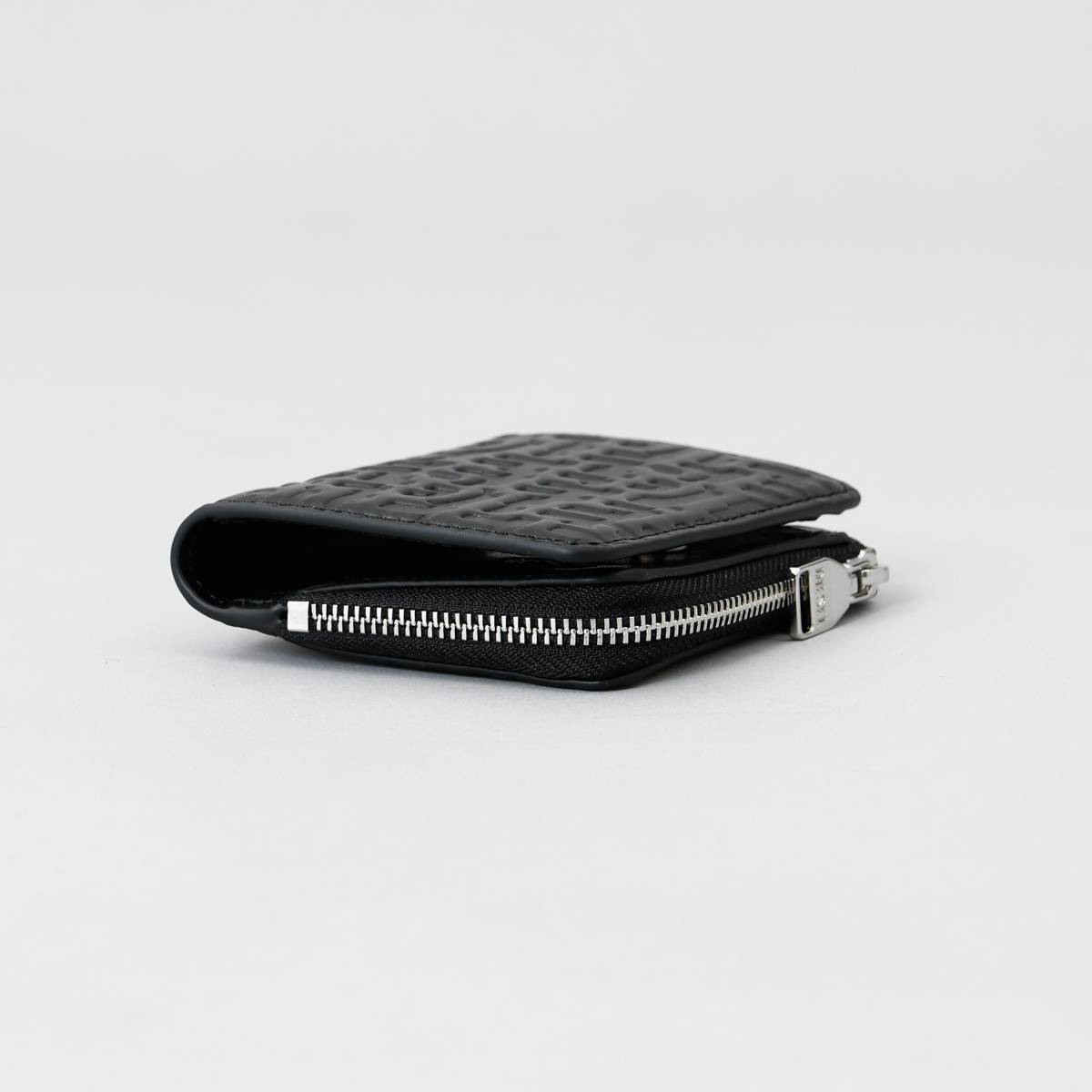 DIESEL ディーゼル 財布 ブラック カードケース 小銭入れ付
