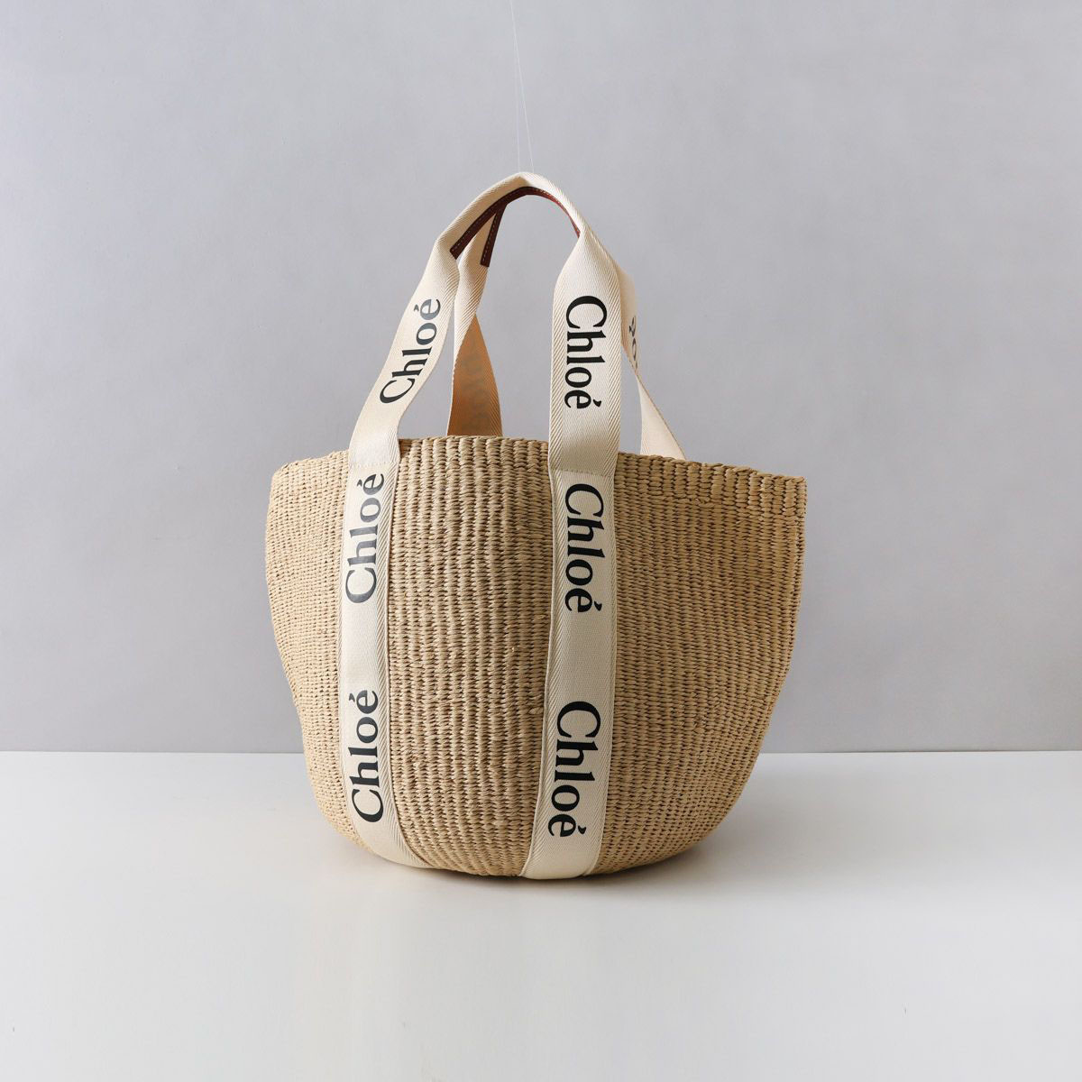 クロエ CHLOE トートバッグ ホワイト バッグ ウッディ 