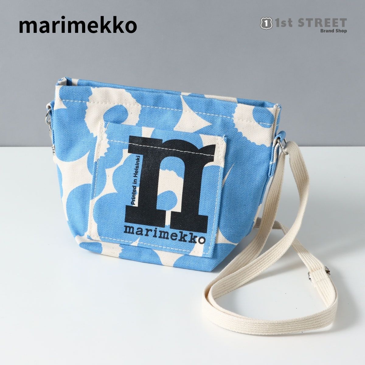 marimekko マリメッコ MARIMEKKO ショルダーバッグ ブルー