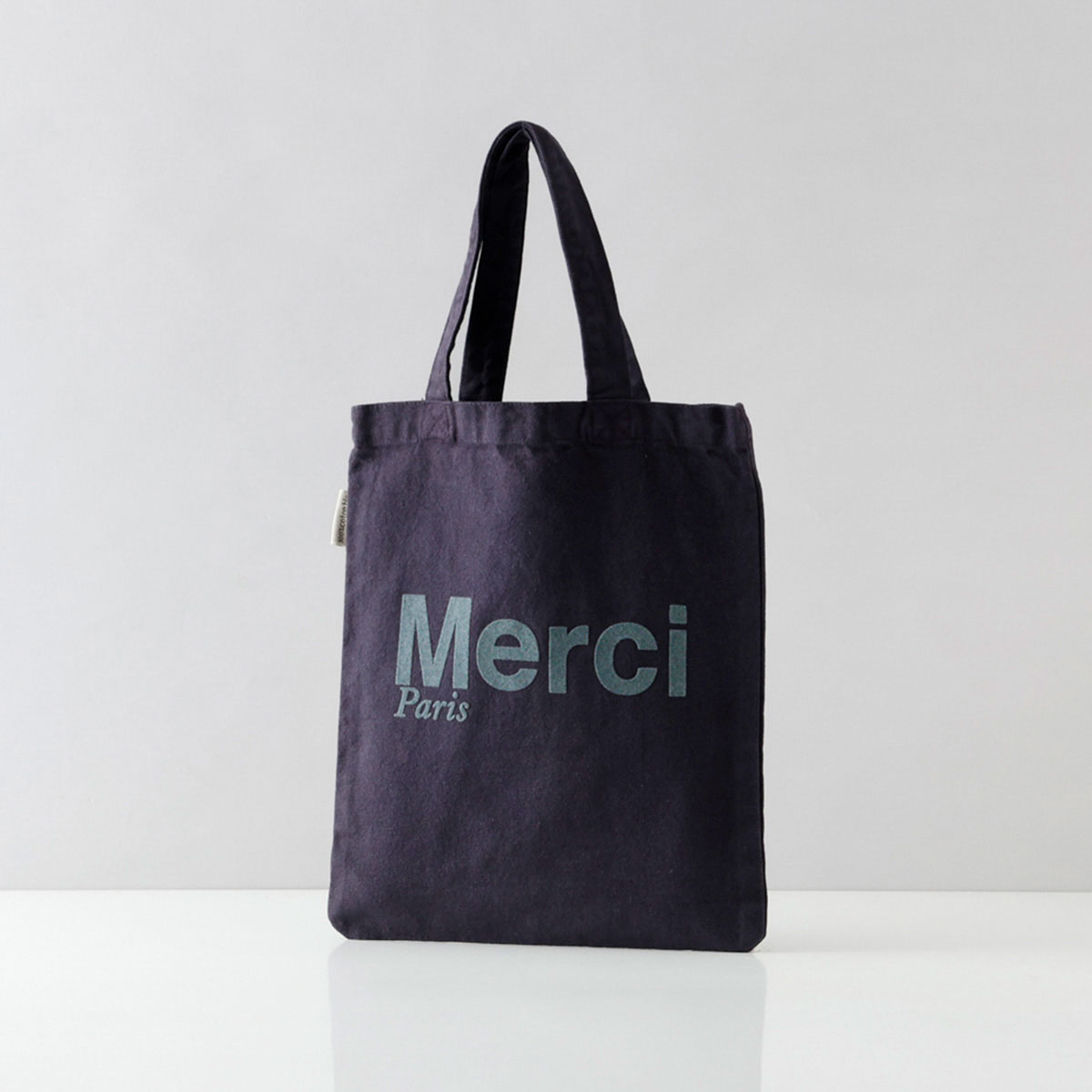 MERCI（メルシー） 並行輸入 トートバッグ ミニトート コットン ロゴ 
