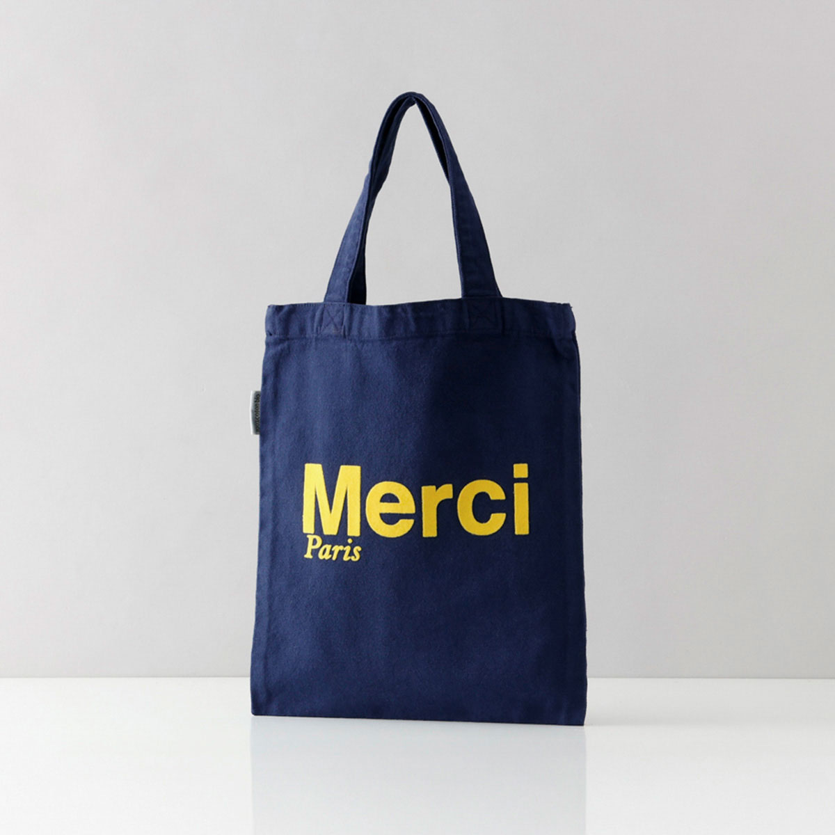 MERCI（メルシー） 並行輸入 トートバッグ ミニトート コットン ロゴ