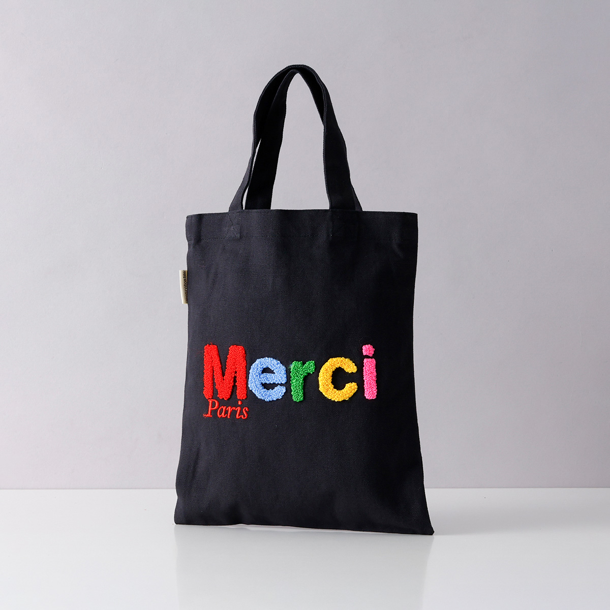 メルシー MERCI トートバッグ MERCI MINI TOTE BOUCLETTE MERCI メルシー トートバッグ バッグ トート キャンバス