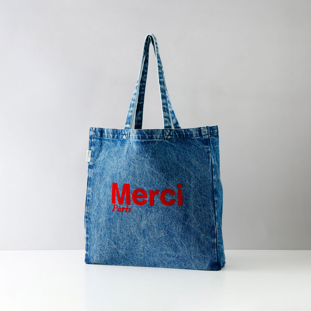 Merci デニムブルー エコバッグ エコバッグ 海外（MERCI）のおすすめ人気商品一覧 通販 - Yahoo