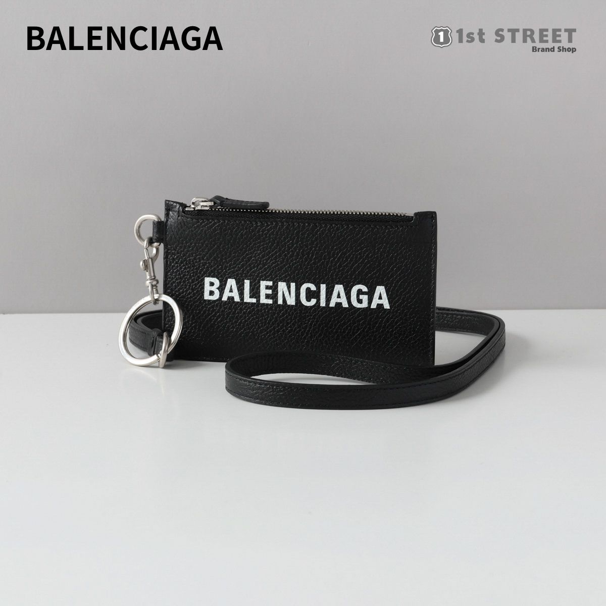 BALENCIAGA バレンシアガ カードケース ブラック CASH CA CASE
