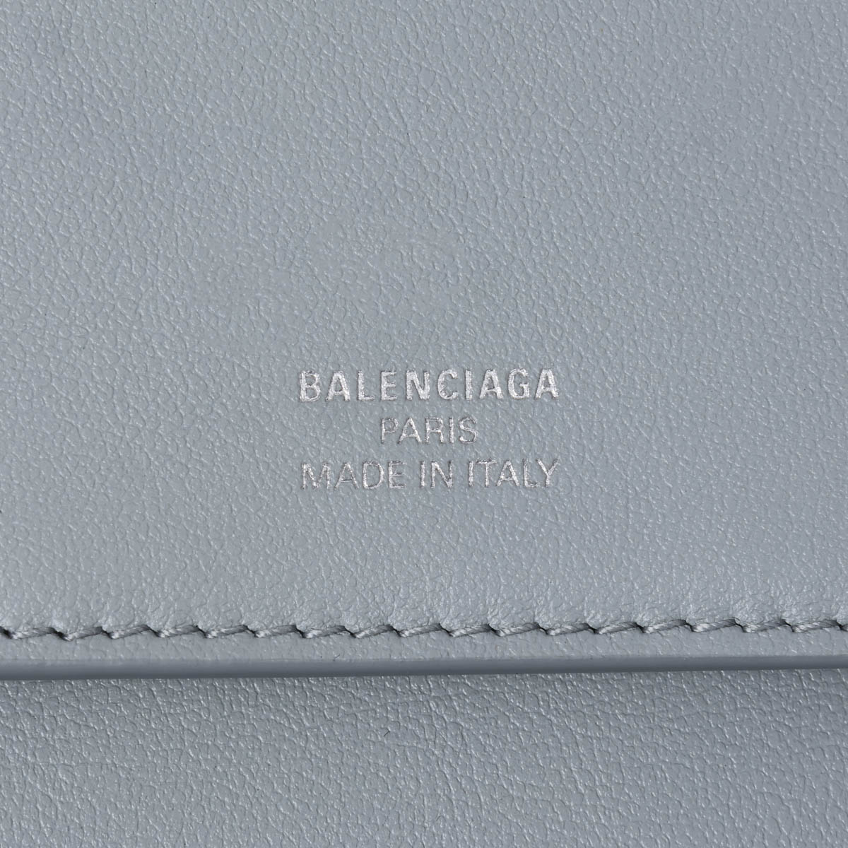 バレンシアガ BALENCIAGA 2つ折り財布 スモーキーブルー 財布 二つ折り 