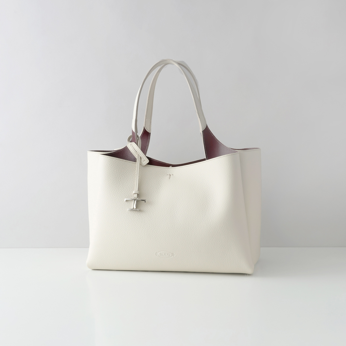 トッズ TODS トートバッグ バッグ ハンドバッグ タイムレス レザー 本革 XBWAPAF9300 QRI FLORIDA DOUBLE レディース｜1ststreet｜02