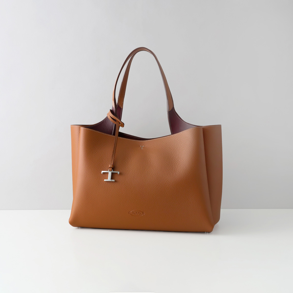 トッズ TODS トートバッグ バッグ ハンドバッグ タイムレス レザー 本革 XBWAPAF9300 QRI FLORIDA DOUBLE レディース｜1ststreet｜03