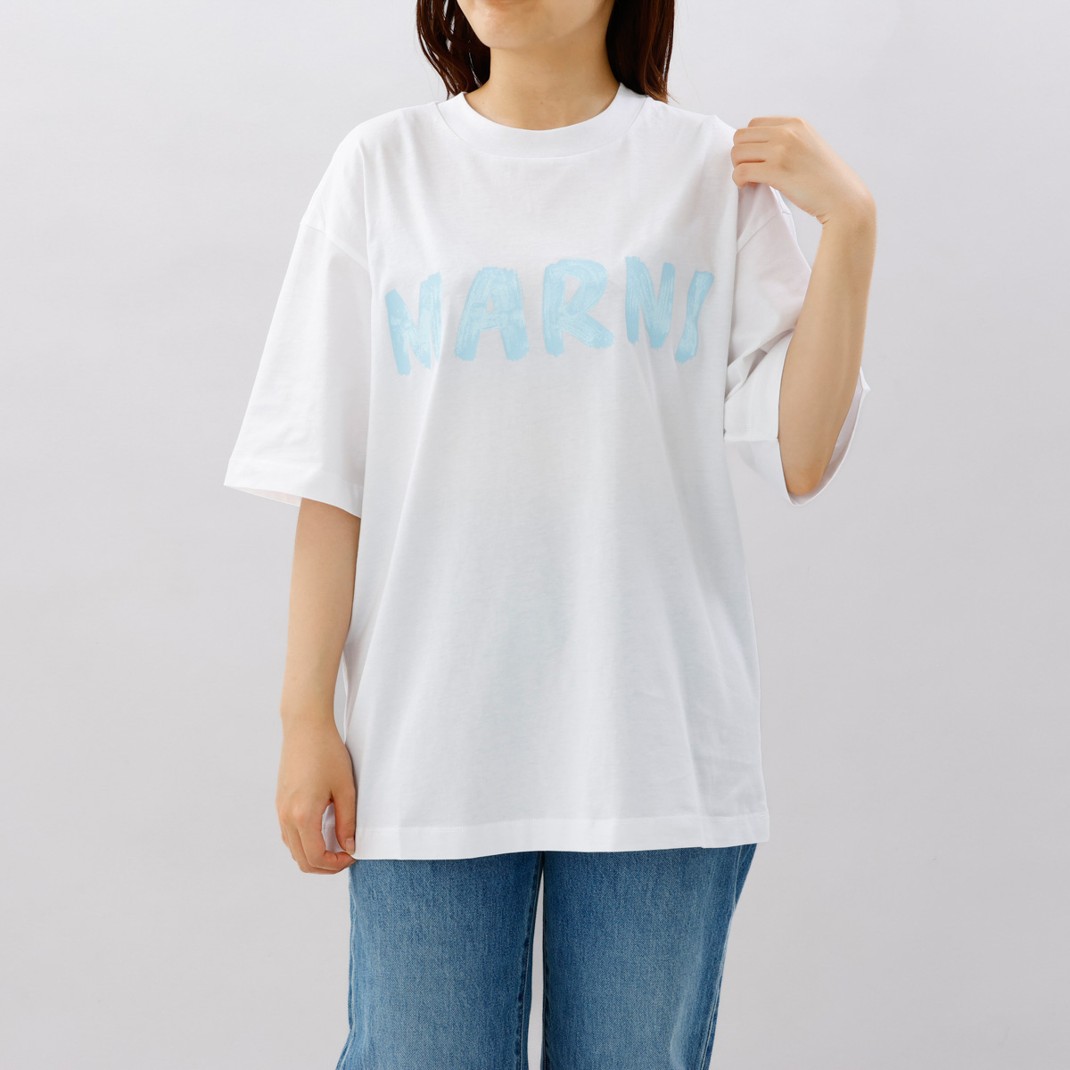 マルニ MARNI Tシャツ THJET49EPH USCS11 半袖 カットソー クルーネック コ...