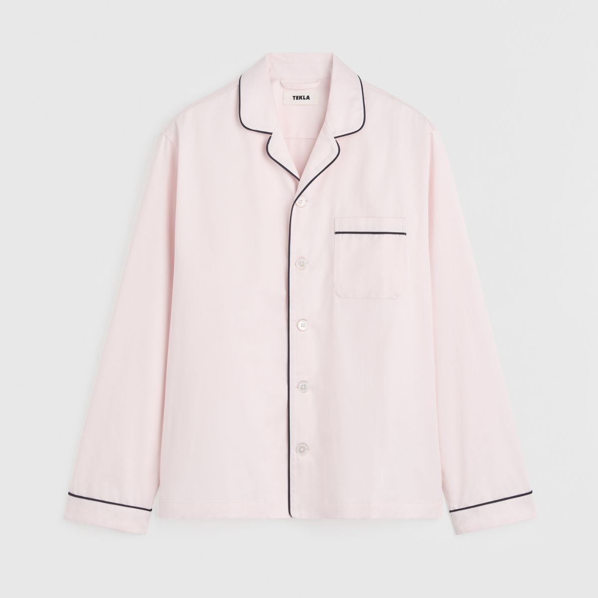正規販売店 テクラ TEKLA パジャマ 長袖シャツ メンズ レディース ルームウェア サテン PAJAMA SATINの画像
