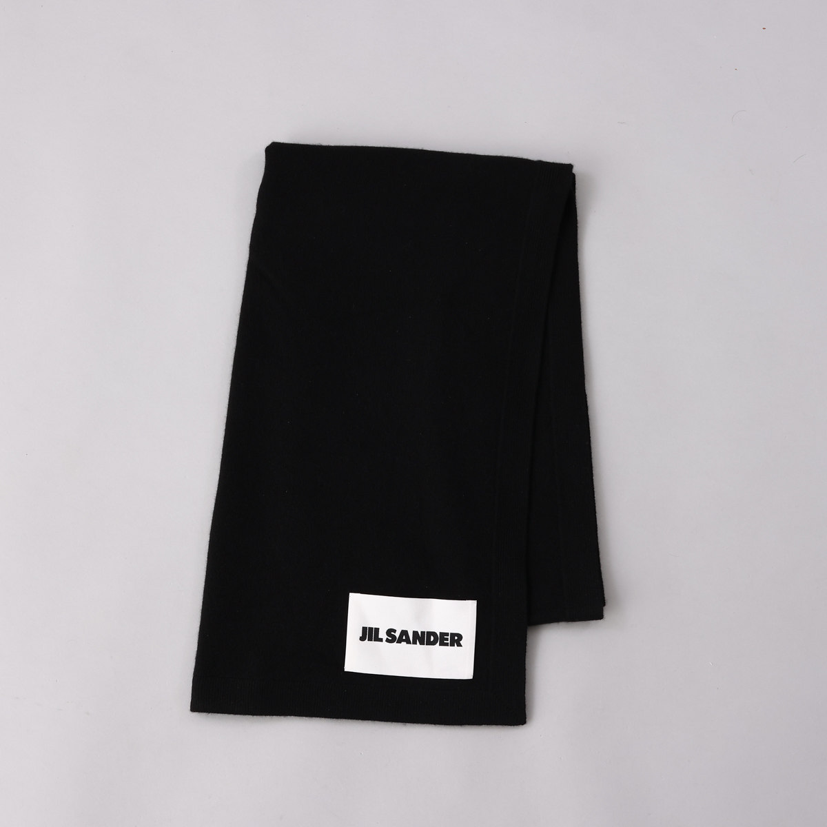 ジルサンダー JIL SANDER マフラー 無地 ロゴ カシミヤ カシミア スカーフ ストール J...