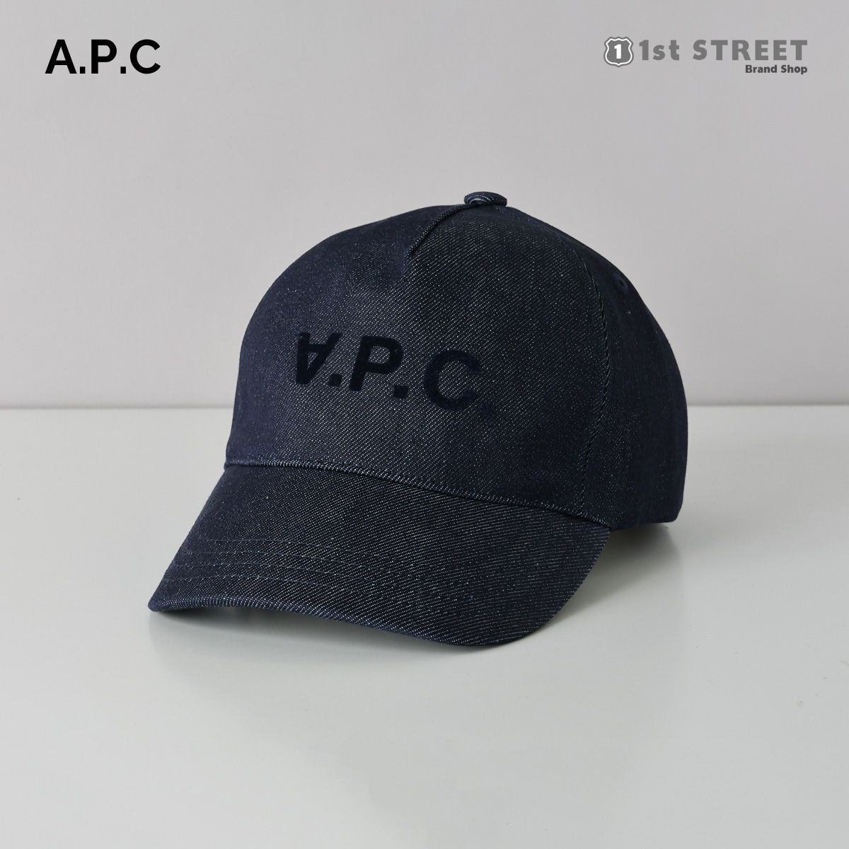 アーペーセー A.P.C. キャップ M24090 COCSX IAI 帽子 デニム ブランドロゴ ロゴ シンプル 人気 ユニセックス レディース  メンズ : 4139034090174 : 1stSTREET - 通販 - Yahoo!ショッピング