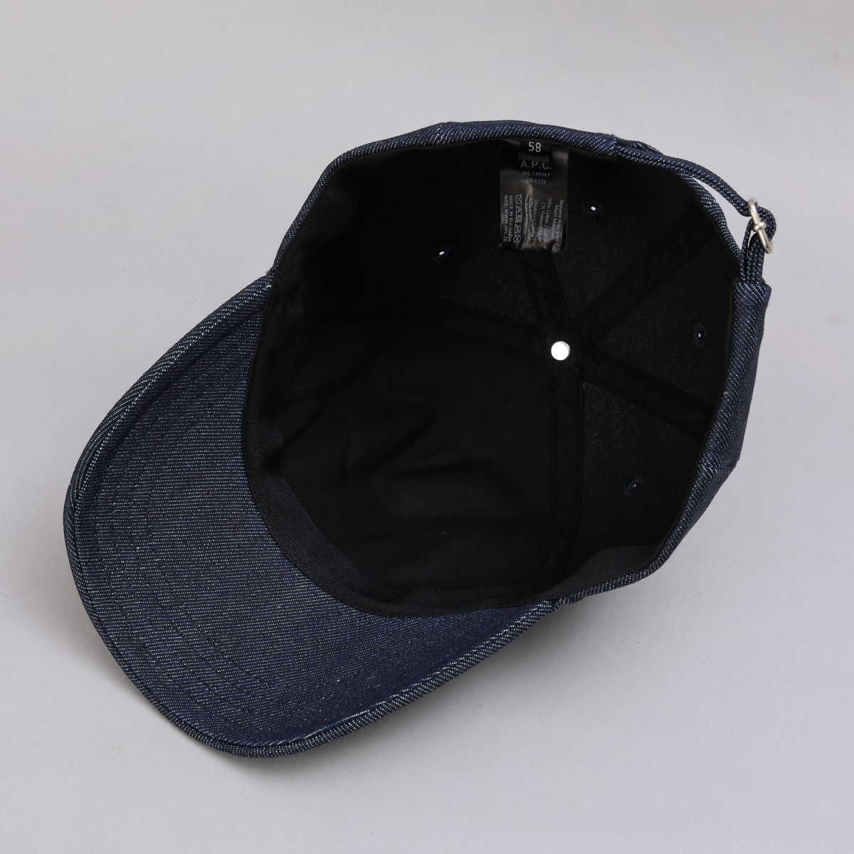 A.P.C. アーペーセー キャップ M24090 COCSX IAI 帽子 デニム