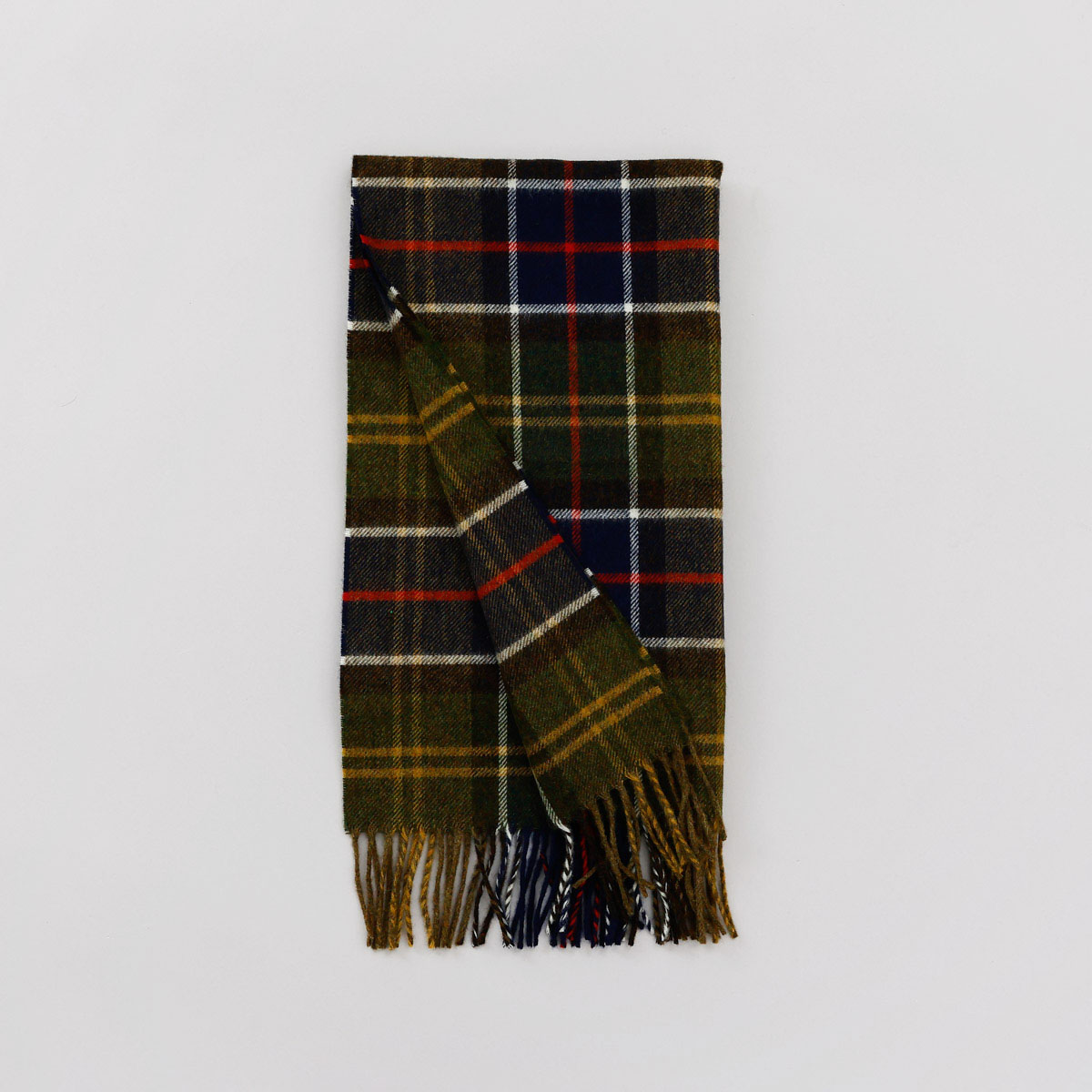 GANNI バブアー x ガニー Barbour マフラー イエロー系 CLASSIC